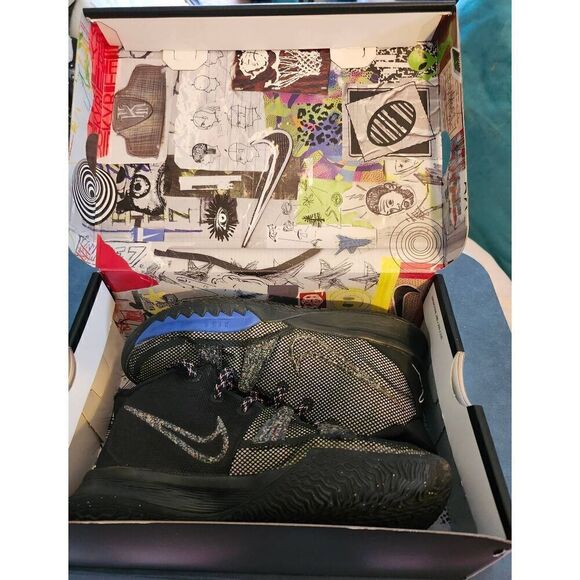 Nike Kyrie 7 Grind Black Lime Ice Orange SIZE US Size 6 CT4080007 very little  w - Picture 6 of 6